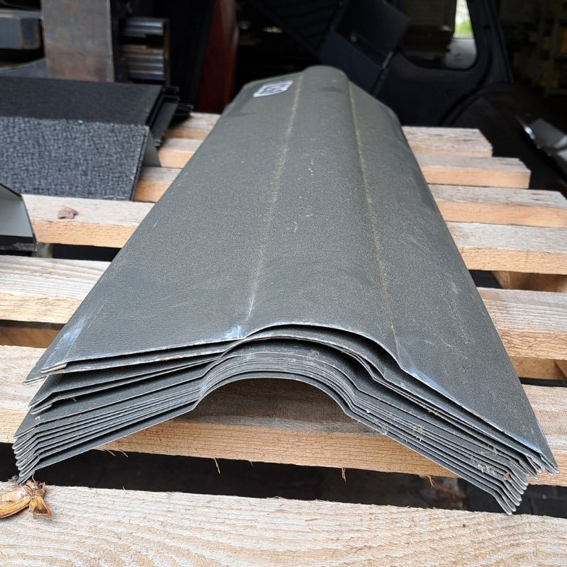 Firstblech Friedrich von Lien AG aus Metall in Dunkelgrau Anthrazit Länge: 100 cm - Bild 1