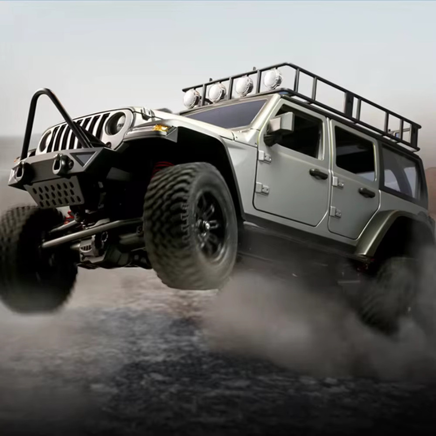 JIKEFUN RC-Auto Rock Crawler, 1:12, ferngesteuert, mit LED-Licht, ab 14 Jahren - Bild 6