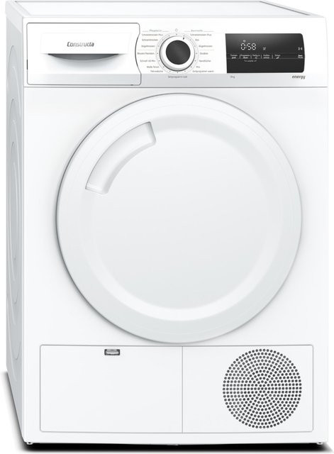 Constructa Wärmepumpentrockner CWK3R208 in Weiss - Bild 1