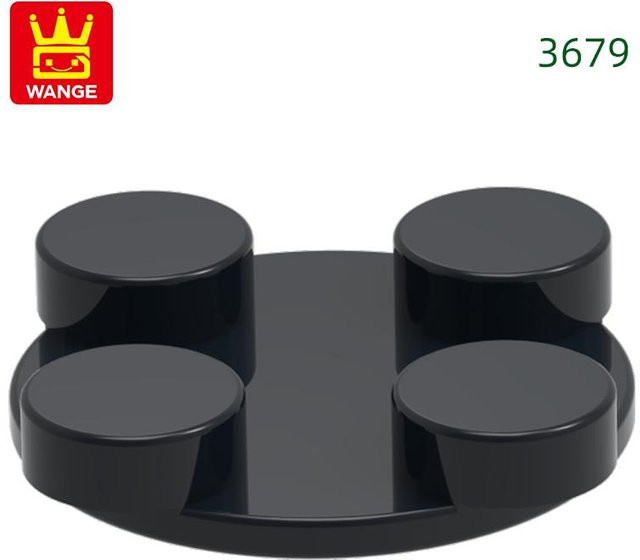 Yiran toy 3679 2x2 Drehende Scheibe Bausteine, 342-teiliges Set, ab 6 Jahren - Bild 1