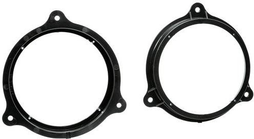 ACV 271210-04 Lautsprecherringe in Schwarz passend für Dacia, Fiat, Nissan, Opel und Renault - Bild 1