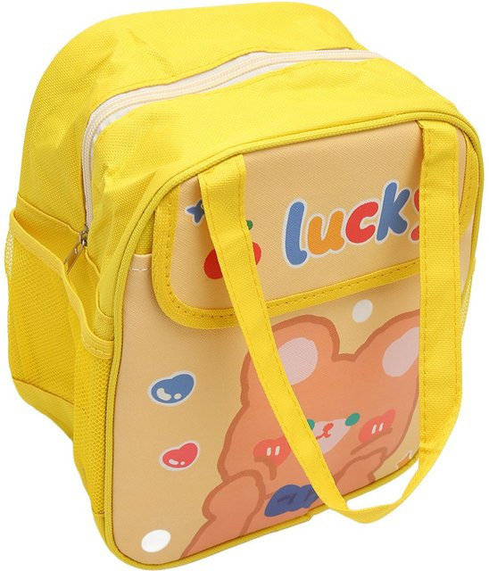 Isolierte Lunchtasche von GoolRC für Mädchen mit Cartoon-Muster in Gelb und großer Kapazität - Bild 1