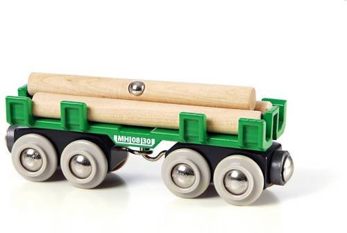 Brio Waggon mit Holzladung Wald
