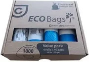 Wenko Diaper Champ ECO Bags Windeleimer Müllbeutel in Blau - Bild 1