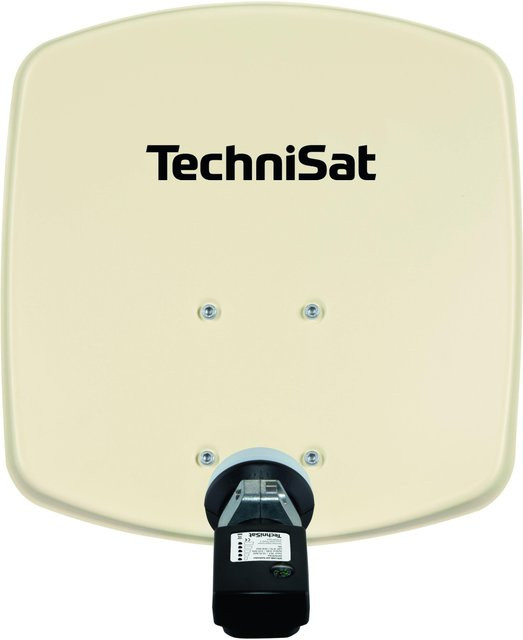 TechniSat DIGIDISH 33 Satellitenantenne in Beige inklusive V/H-LNB und Satfinder - Bild 1