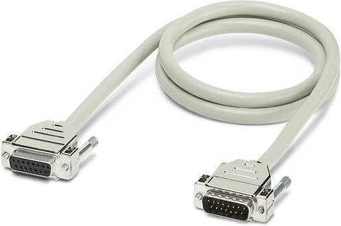 Phoenix Contact SPS-Verbindungsleitung CABLE-D25SUB/B/S/150/KONFEK/S 2302146 in Grau - Bild 1