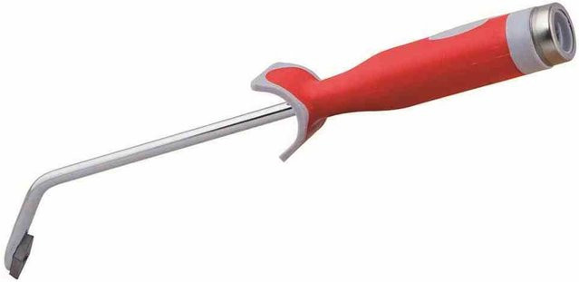 RILLENFIX Unkrautkratzer aus Metall in Rot - Bild 1