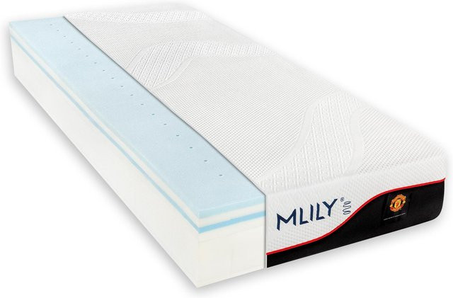 MLILY Supreme Taschenfederkernmatratze mit Memory-Schaum in Weiß, B/T/H: 80 x 200 x 27 cm - Bild 1