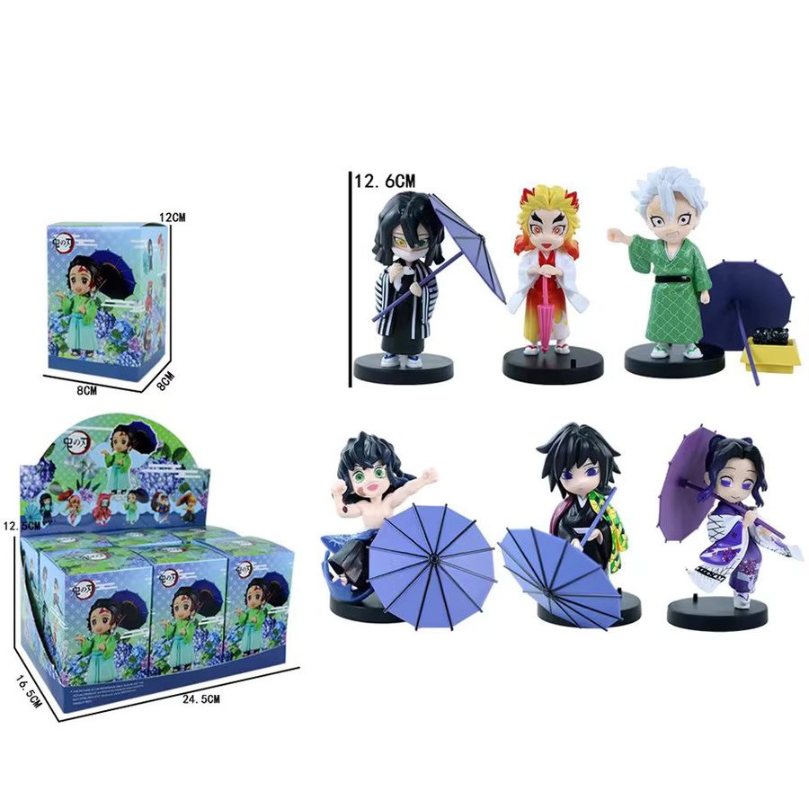 Bandai Demon Slayer Plum Rain Serie, Blind Box Figuren, 12-teiliges Set - Bild 2