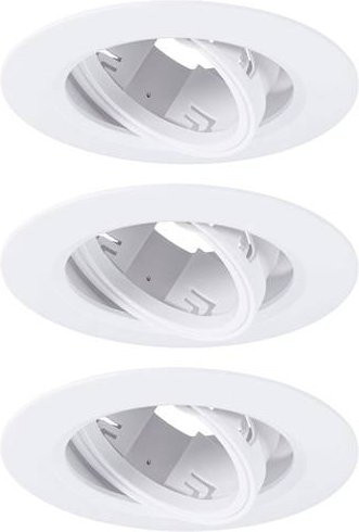 Paulmann 3er Set LED Einbauleuchten GU10 Weiß, verstellbar und modern - Bild 1