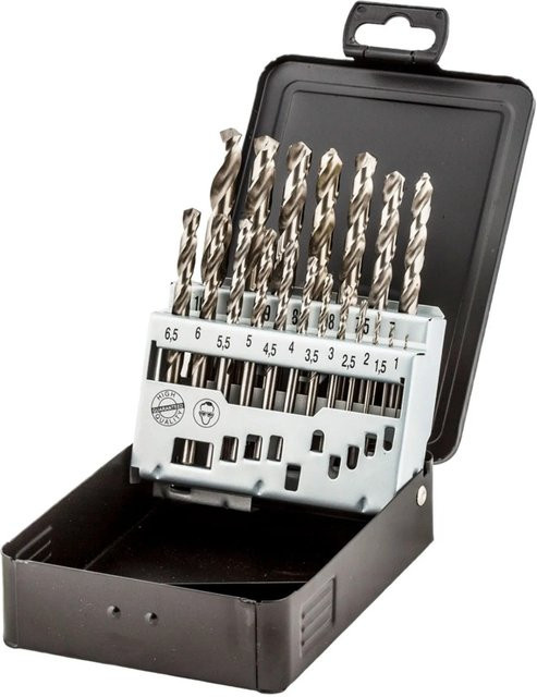 Fischer Metallbohrer Set HSS G in Silber, 19-teilig - Bild 1