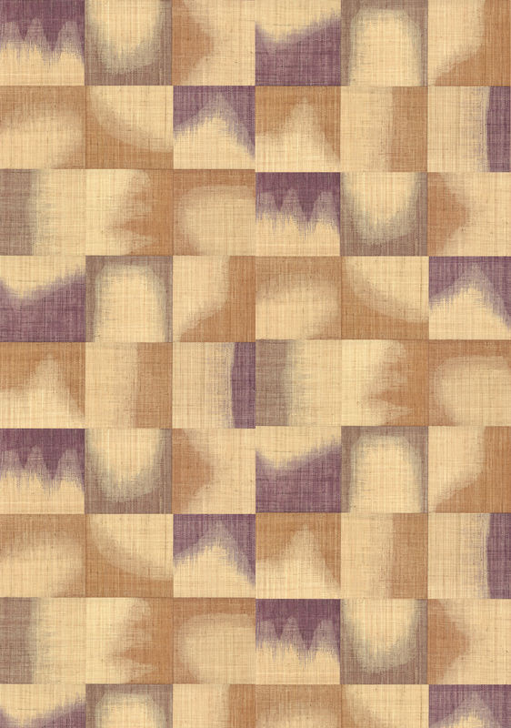 Élitis Tapete Comporta RM 1079 58 in Multicolour mit abstraktem und geometrischem Boho-Design - Bild 2
