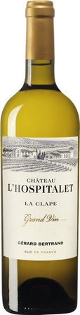 Gérard Bertrand Château Hospitalet Grand Vin Blanc, Weißwein, Roussanne Vermentino Viognier Bourboulenc, 2022, Languedoc-Roussillon, trocken, 0,75 l