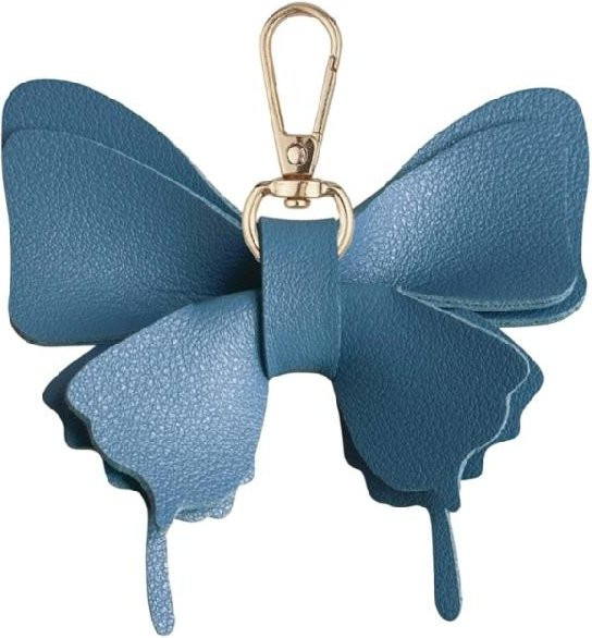 Taschenanhänger Schmetterling, blau, Damen - Bild 1