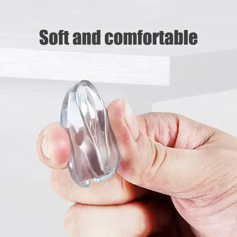 XUNYI 10er Set Transparente Anti-Kollision Eckenschutz Protektoren aus Kunststoff für Möbel und Couchtische zum Schutz von Kindern - Bild 2