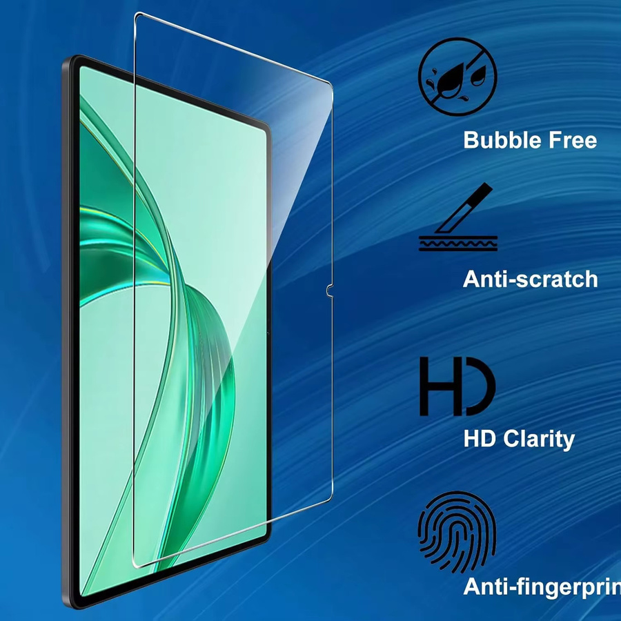 Honor Pad X8a 11 Zoll Displayschutzfolie aus gehärtetem Glas, transparent, HD klar und kratzfest - Bild 2