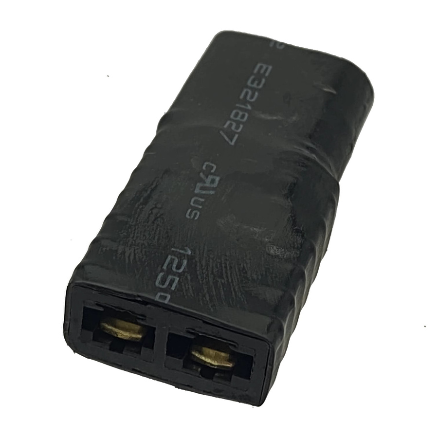 Traxxas Stecker Adapter Trx Buchse zu EC3 Stecker in Schwarz für RC Batterie Zubehör - Bild 3