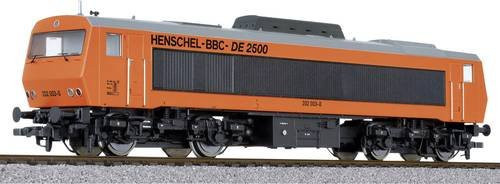 Liliput Diesellok DE 2500 Henschel-BBC Nr. 202 003-0 H0 rot-orange AC-Version - Bild 1