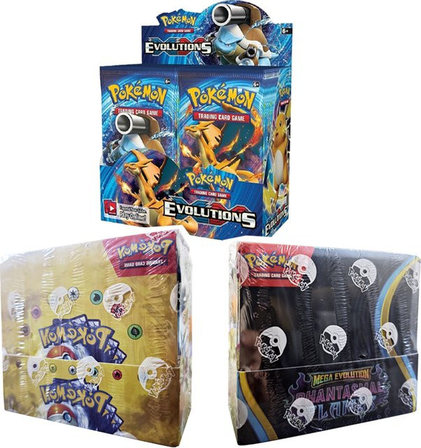 Pokémon Booster Box, Sammelbares Handelskartenspiel, 324 Teile - Bild 1