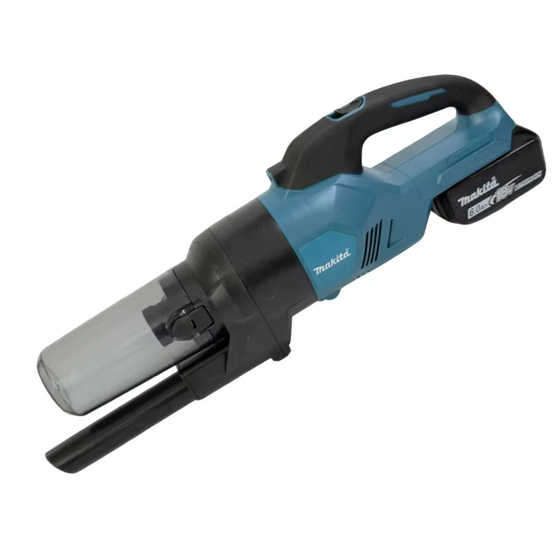 Makita Akku-Handstaubsauger in Blau für Zuhause und das Auto mit Hartboden-Düse - Bild 2