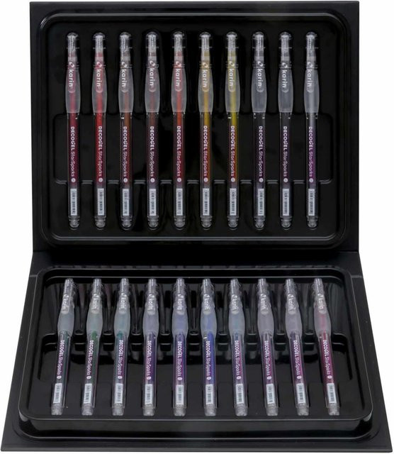 Karin Decogel-Set Star Sparks in Multicolour, 20 Stück - Bild 1