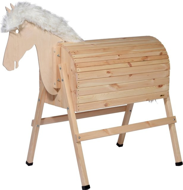 dobar Spielpferd aus Holz - Bild 1