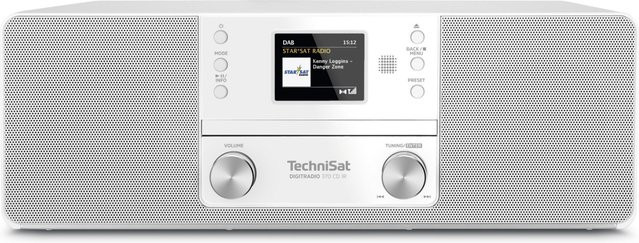 TechniSat DigitRadio 370 CD IR CD/Radio-System in Weiß mit DAB+ - Bild 1