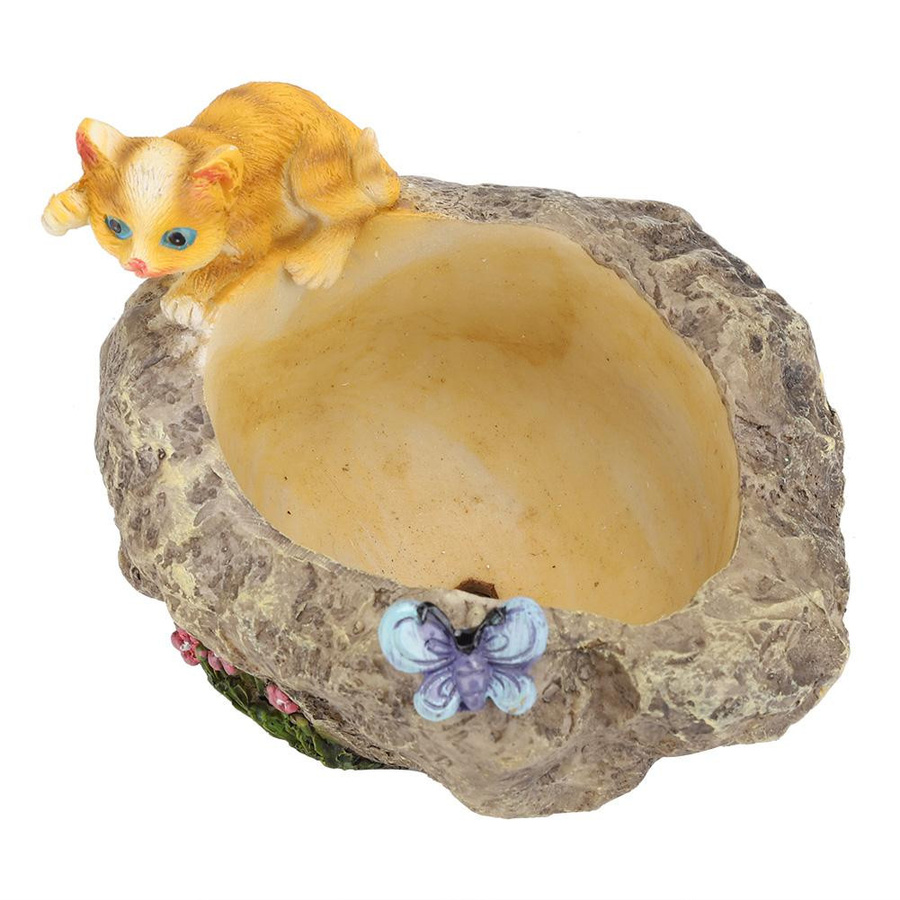 KaiSai Mini Harz Blumentopf mit Cartoon Tierform in Multicolor als Desktop Sukkulenten Pflanztopf Ornament - Bild 2