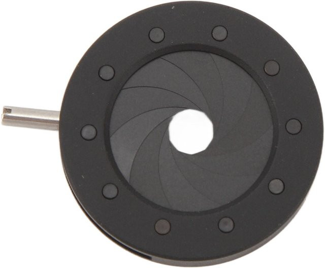 Koogeelife Verstellbare Irisblende aus Aluminiumlegierung in Schwarz, 1 bis 16 mm - Bild 1