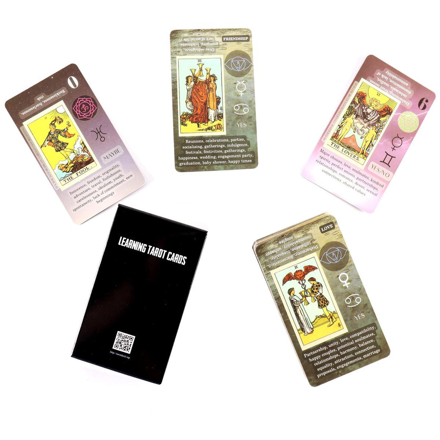 Tarot Lover Anfänger-Tarotkarten, Tarot-Deck, Pokergröße - Bild 2