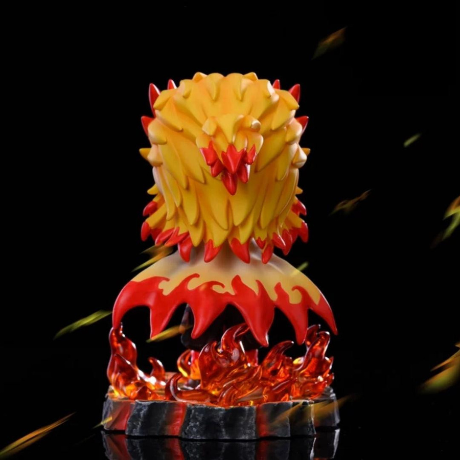 Fashnics Demon Slayer Rengoku Kyoujurou Figur Anime Statue Modell - Bild 2