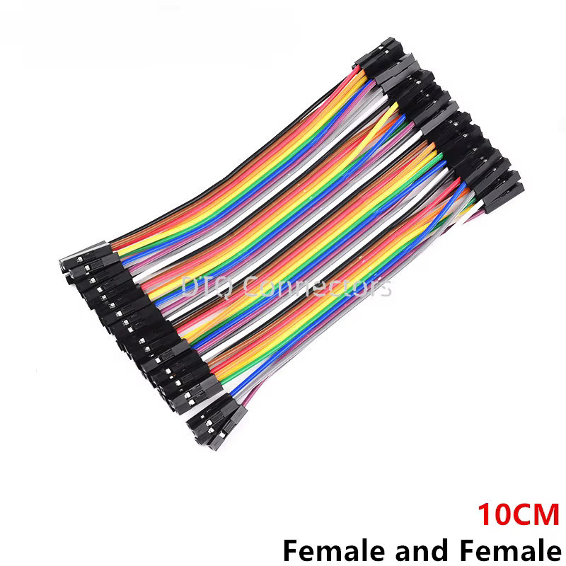 Dupont Überbrückungskabel Set für Arduino DIY Kits mit 10cm, 20cm, 30cm und 40pin Stecker zu Stecker, Stecker zu Buchse sowie Buchse zu Buchse in Multicolor - Bild 2