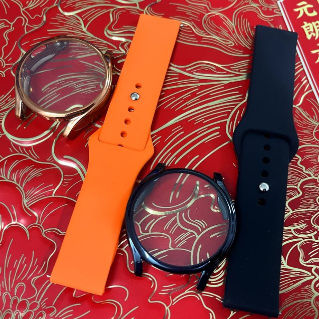 yunfook Uhrenarmband Silikon, Samsung Galaxy Watch 6/5/4, Unisex - Bild 1