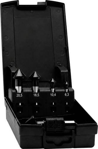 Exact Advanced LINE PRO 50384 Stufenbohrer-Set aus HSSE-Co 5 Cobalt in Schwarz - Bild 1