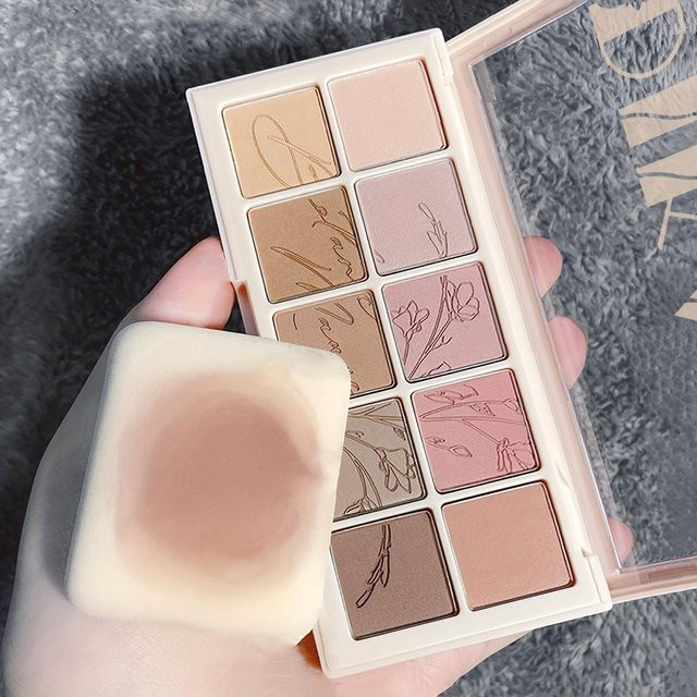 Beauty Every Day Lidschatten-Palette, 10 Farben, Matt und Schimmer, Unisex - Bild 1