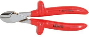 KS Tools CLASSIC Seitenschneider 1000V aus Stahl in Rot, Länge: 180 mm - Bild 1