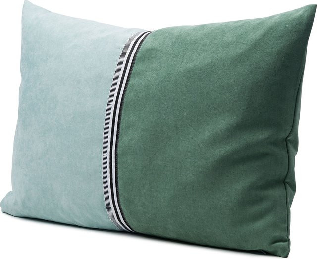 Kissenhülle DALI Gozze in Grün aus Polyester, Rechteckig - Bild 1