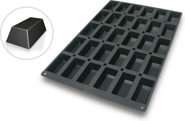 Schneider Silikonbackform für Cake Pops, schwarz, B: 40 cm, L: 60 cm, H: 3 cm, 130 ml - Bild 1