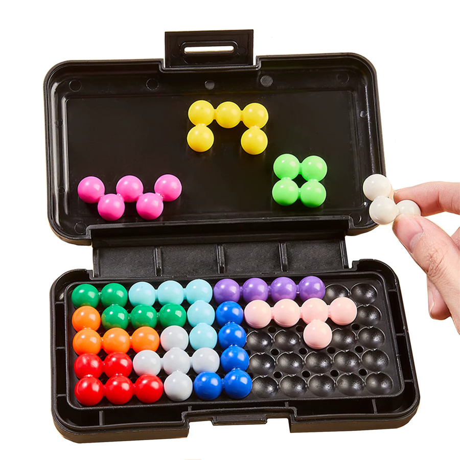 KNYYSECQ 3D Smart Battle Color Pyramid Magic Bead, Perlenspiel, Bunt / Mehrfarbig, ab 3 Jahre - Bild 5