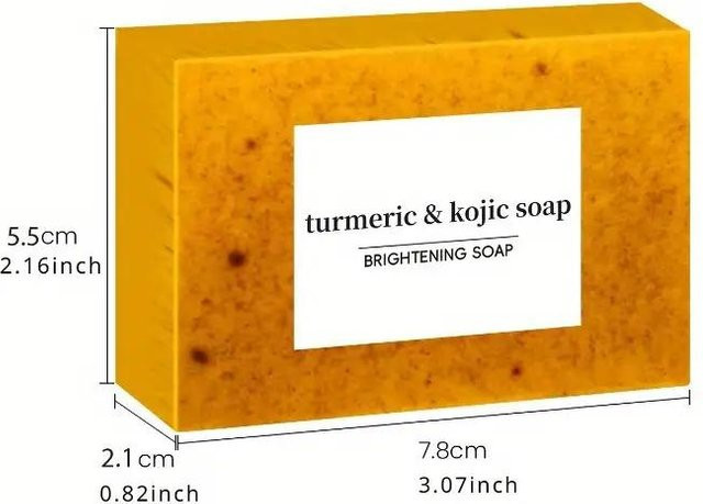 NEXCARE Kurkuma-Kojisäure-Seife, Gesicht und Körper, Normale Haut - Bild 1