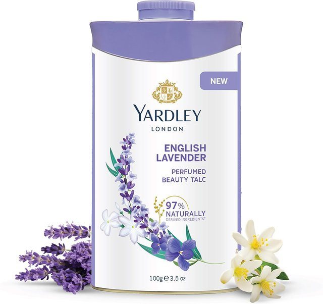 Yardley London English Lavender Körperpuder, 100g, Damen - Bild 1