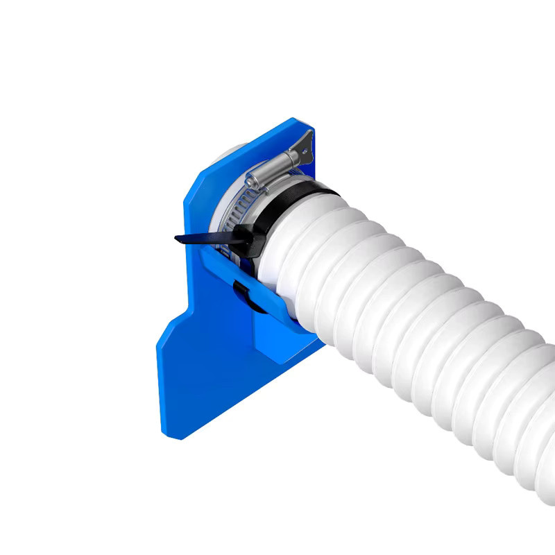 Intex Schwimmbad-Schlauchhalterung für Aufstellpools, Schlauchauslass-Halterung für 30-38mm Schläuche, Grau und Blau - Bild 5
