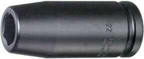 Stahlwille IMPACT-Steckschlüsseleinsatz SW.21mm 3/4" (20mm) aus Edelstahl in Schwarz - Bild 1