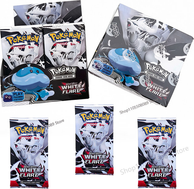 Pokémon Scarlet & Violet White Flare Booster Box, Sammelkartenspiel, 360 Stück, ab 6 Jahren - Bild 1