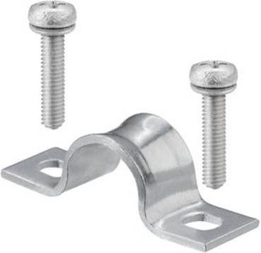 Weidmüller Schirmschelle HDC SHIELD CLAMP 9.0 in Silber, 100 Stück - Bild 1