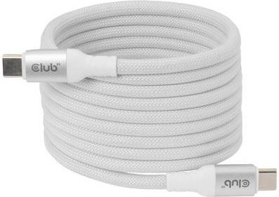 Club3D USB-C Kabel Weiß 2m CAC-3032 - Bild 1