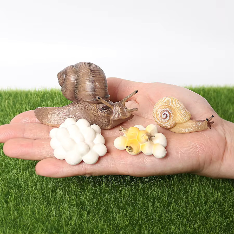 ONLYFIGURES Schnecke, Modellfigur, Schneckenfigur, Kunststoff - Bild 2