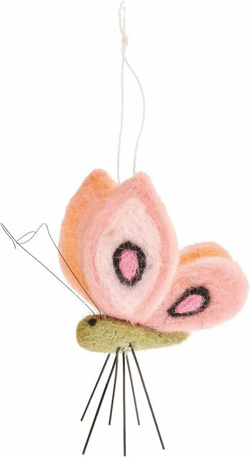 Rico Design Aufhänger Schmetterling aus Filz in Grün - Bild 1