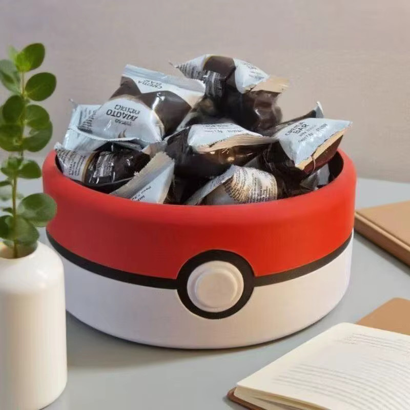 TAKARA TOMY Pokemon Poke Ball Bonbon-Aufbewahrungsschale, 7 cm - Bild 2