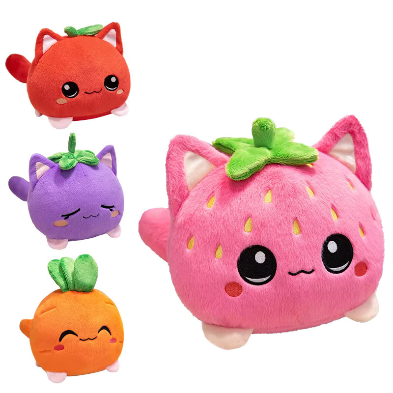 pangcangshu Kätzchen Obst Katze, Plüschtier, orange - Bild 5